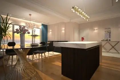 Interior Design 4 Bedroom Apartment Abu Dhabi